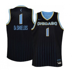 Men Chicago Sky Diamond DeShields Replica Explorer Jersey