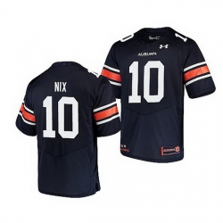 Auburn Tigers Bo Nix Navy Replica Men'S Jersey 0