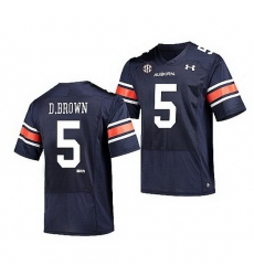 Auburn Tigers Derrick Brown Navy Replica Men'S Jersey