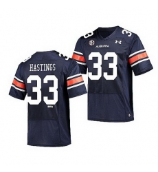 Auburn Tigers Will Hastings Navy Replica Men'S Jersey 0