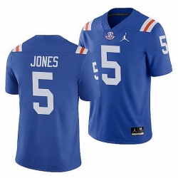 Florida Gators 2021 22 Emory Jones Blue College Football Jersey