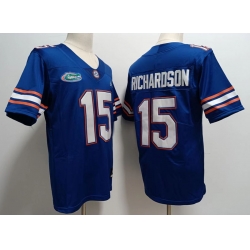 Men Florida Gators Anthony Richardson #15 Blue College Football Jersey