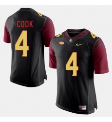 Florida State Seminoles Dalvin Cook College Football Black Jersey