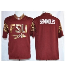 Florida State Seminoles (FSU) Blank Red Pride Fashion Stitched NCAA Jersey