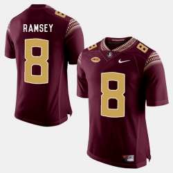 Florida State Seminoles Jalen Ramsey College Football Garnet Jersey