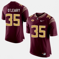 Florida State Seminoles Nick O'Leary College Football Garnet Jersey