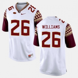 Florida State Seminoles P.J. Williams College Football White Jersey