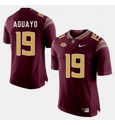 Florida State Seminoles Roberto Aguayo College Football Garnet Jersey