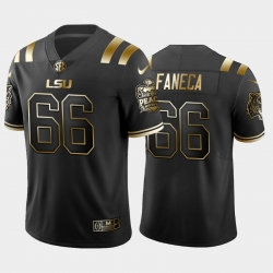 LSU Tiger Alan Faneca Black Golden Edition Men'S Jersey