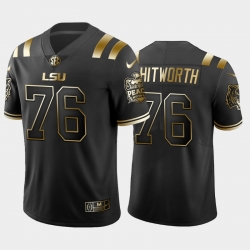 LSU Tiger Andrew Whitworth Black Golden Edition Men'S Jersey