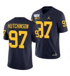 Michigan Wolverines Aidan Hutchinson Navy College Football Men'S Jersey