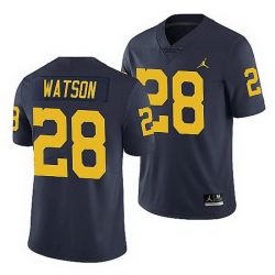 Michigan Wolverines Brandon Watson Navy Limited Men'S Jersey