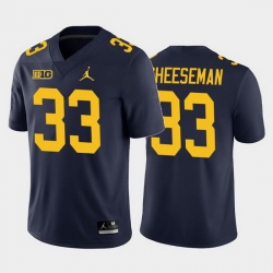 Michigan Wolverines Cameron Cheeseman Navy Home Men'S Jersey