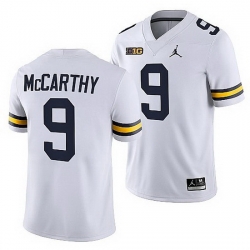 Michigan Wolverines J.J. Mccarthy White College Football Men Jersey