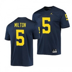 Michigan Wolverines Joe Milton Navy Game Men'S Jersey