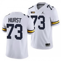 Michigan Wolverines Maurice Hurst White Nfl Alumni Men Jersey