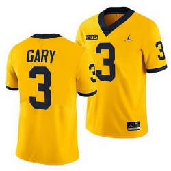 Michigan Wolverines Rashan Gary Maize Nfl Alumni Men Jersey