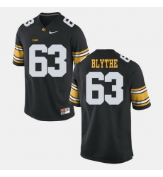 Austin Blythe Black Iowa Hawkeyes Alumni Football Game Jersey