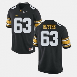 Austin Blythe Black Iowa Hawkeyes Alumni Football Game Jersey