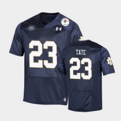 Men Notre Dame Fighting Irish Golden Tate 2021 Rose Bowl Navy College Football Jersey