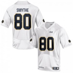 Men Under Armour 80 Limited White Durham Smythe Notre Dame Fighting Irish Alumni Football Jersey