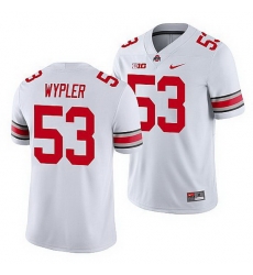 Ohio State Buckeyes Luke Wypler White Game Men'S Jersey