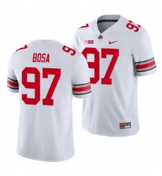 Ohio State Buckeyes Nick Bosa White College Football Men'S Jersey