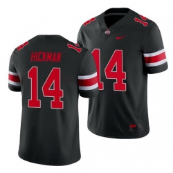 Ohio State Buckeyes Ronnie Hickman Black Game Men'S Jersey