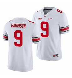 Ohio State Buckeyes Zach Harrison White Game Men'S Jersey