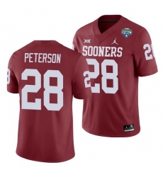 Oklahoma Sooners Adrian Peterson Crimson 2020 Cotton Bowl Men'S Jersey