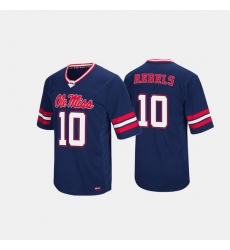 Men Ole Miss Rebels Hail Mary Ii Navy Jersey