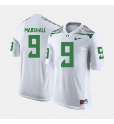 Men Oregon Ducks Byron Marshall College Football White Jersey