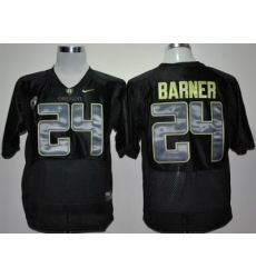 Oregon Ducks 24# Kenjon Barner Black Pac-12 College Football NCAA Jerseys