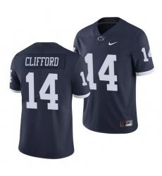 penn state nittany lions sean clifford navy limited men's jersey