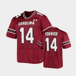 Men South Carolina Gamecocks Deshaun Fenwick Replica Garnet Football Jersey