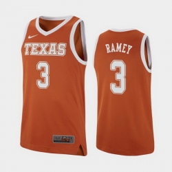 Texas Longhorns Courtney Ramey Texas Orange Replica Men'S Jersey