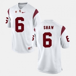 Men Usc Trojans Josh Shaw Pac 12 Game White Jersey