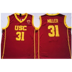 USC Trojans Basketball Jersey #31 Cheryl Miller Red Stitched NCAA Jersey