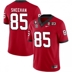 Men #85 Drew Sheehan Georgia Bulldogs 2022-23 CTP National Championship Football Jerseys