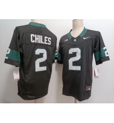 Michigan State Spartans #2 Aidan Chiles Black F U S E Jersey