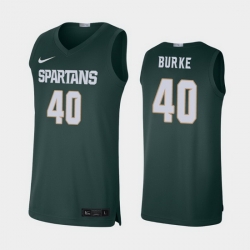 Michigan State Spartans Braden Burke Green Alumni Limited Men'S Jersey