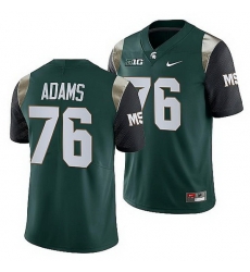 Michigan State Spartans Flozell Adams Green College Football Men Jersey