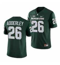 Michigan State Spartans Herb Adderley Green College Football Nfl Game Jersey