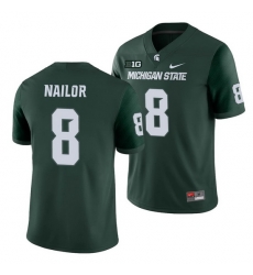 Michigan State Spartans Jalen Nailor Green College Football Michigan State Spartans Jersey