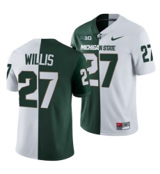 Michigan State Spartans Khari Willis Michigan State Spartans Split Edition Jersey