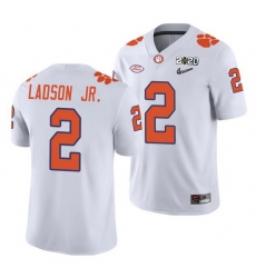 Clemson Tigers Frank Ladson Jr. White College Football Men'S Jersey