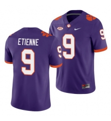 Clemson Tigers Travis Etienne Purple College Football Men'S Jersey