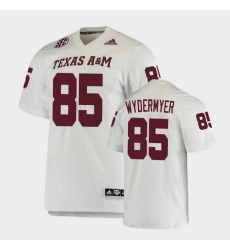 Men Texas A&M Aggies Jalen Wydermyer College Football White Premier Jersey