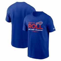 Men Buffalo Bills Royal 2024 AFC East Champions Locker Room Trophy Collection T Shirt