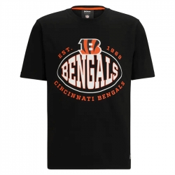 Men Cincinnati Bengals Black BOSS X Trap T Shirt